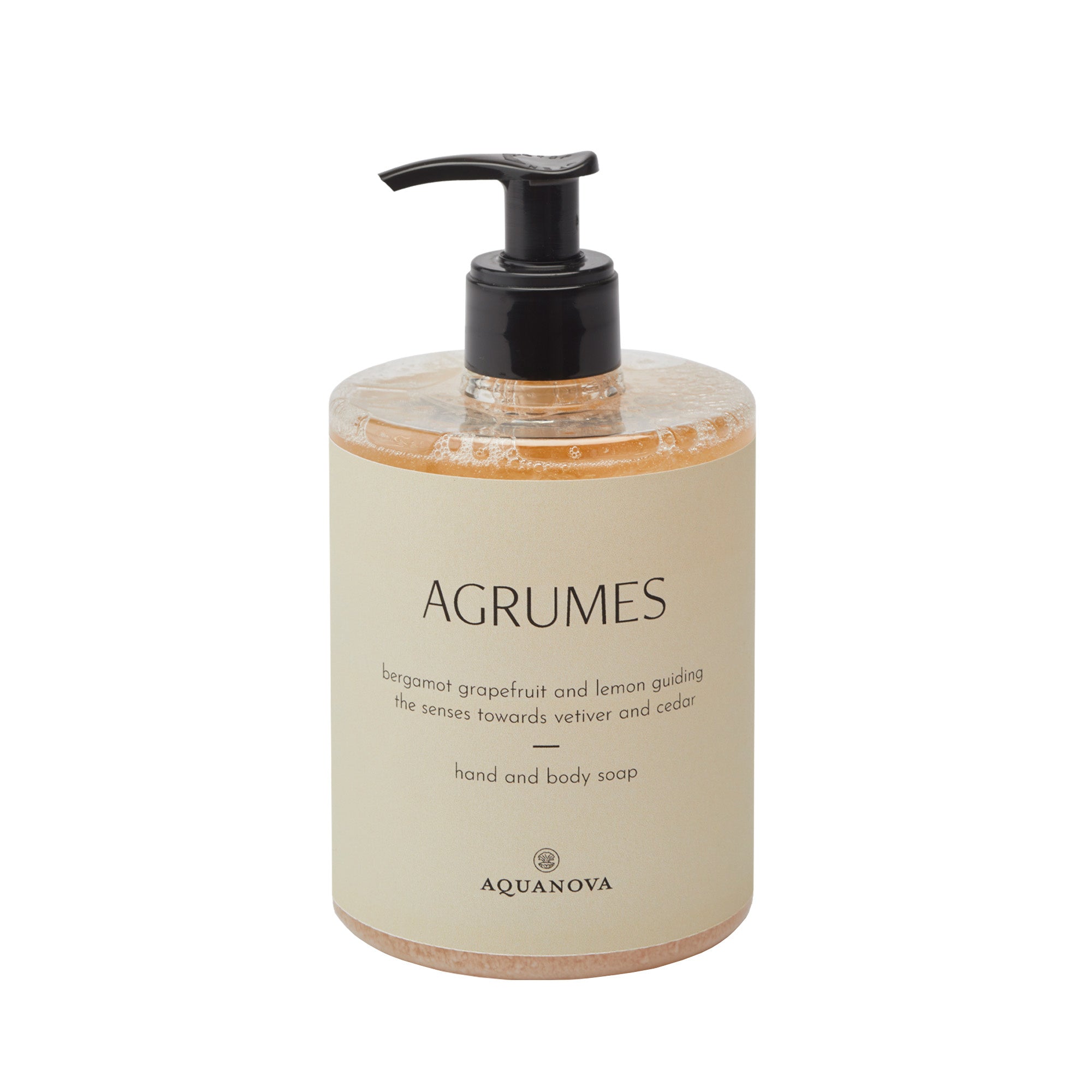 Zeep En Navulling Paris Agrumes Set | Beige | Polyester