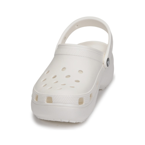 Crocs - CLASSIC PLATFORM CLOG W - Blanc
