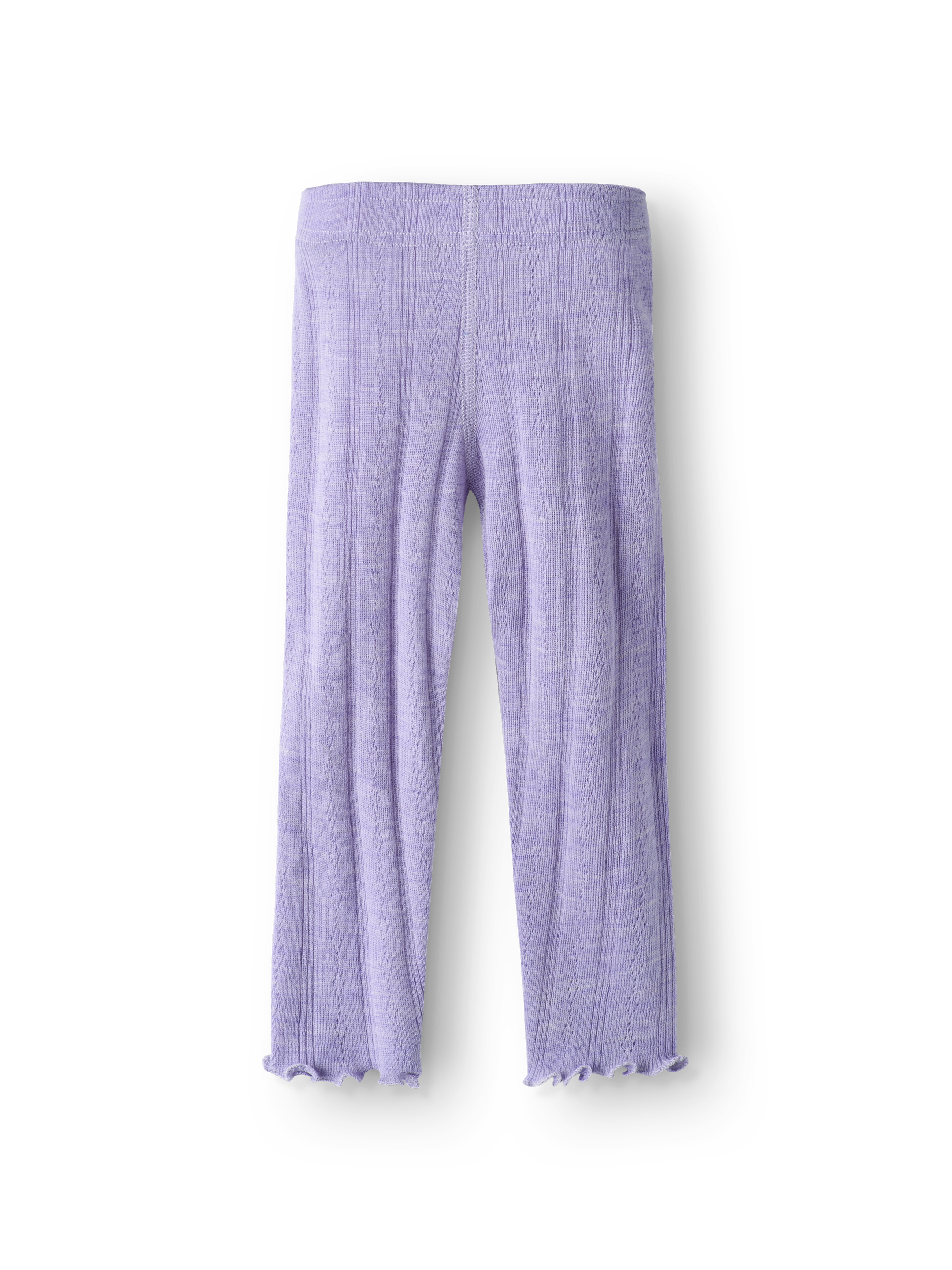 Pointelle legging van merinowol voor baby’s