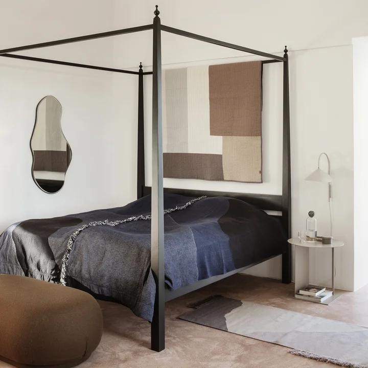 Ferm Living - Vista Tagesdecke, 240 x 250 cm, sand