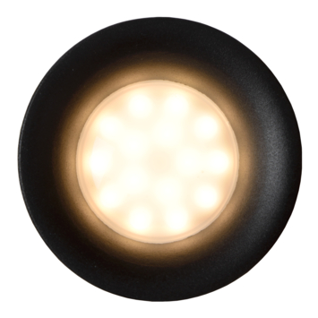 Lucide badkamer inbouwspot Ziva IP44 zwart