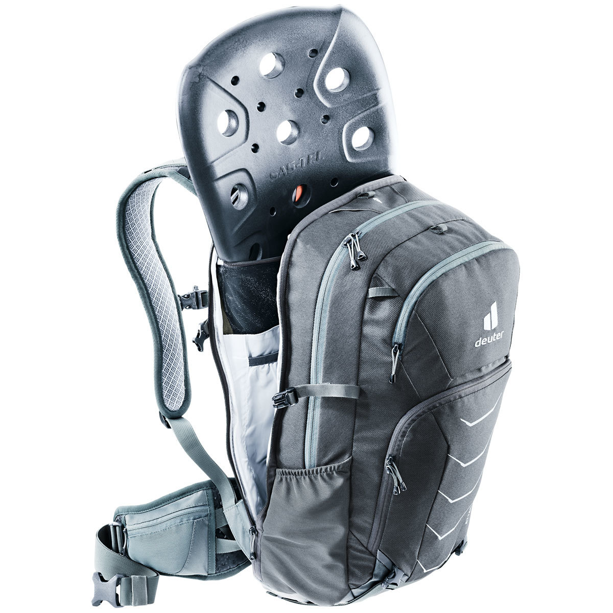 Deuter Attack 22 EL Fietsrugzak Grijs