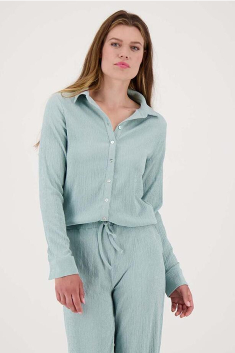Zusss blauwe dames blouse