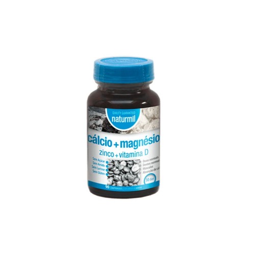 Naturmil Cálcio   Magnésio   Zinco   Vitamina D 90 comprimidos