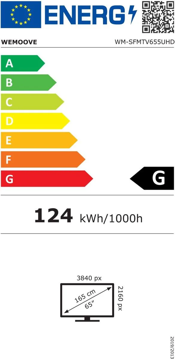 Wemoove WM-SFMTV655UHD TV LED