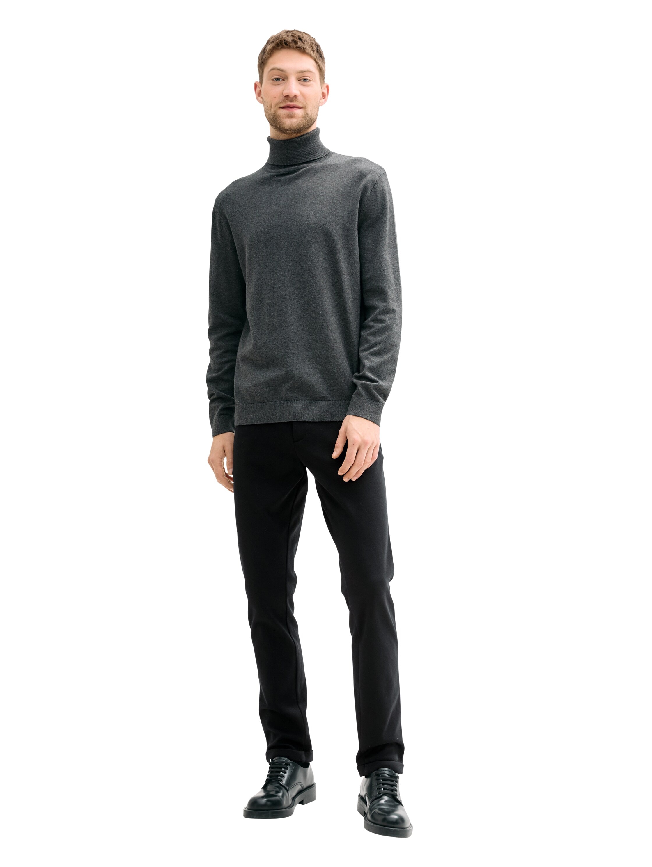 TOM TAILOR Chinohose  slim mit Viskose und Stretch