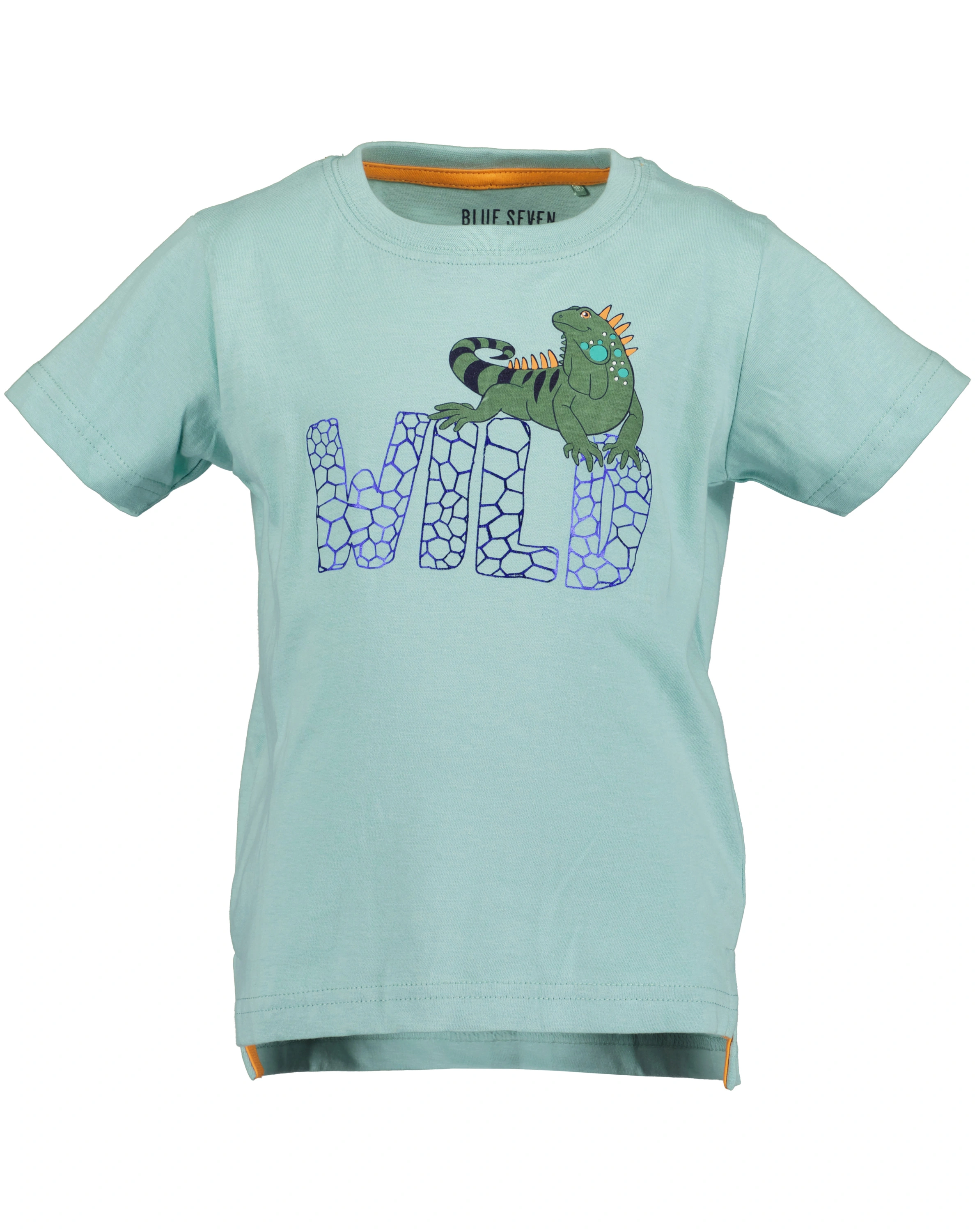 T-Shirt WILD in helltürkis