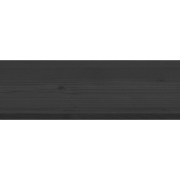 Zweeds rabat vurenhout antraciet ca. 2,7 x 19 cm, lengte ca. 240 cm