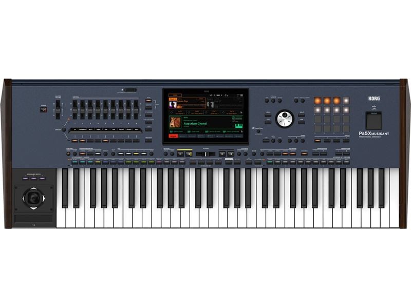 Korg Keyboard Pa5X 61 Musikant Keyboard mit 61 Tasten aus der Arranger-Serie