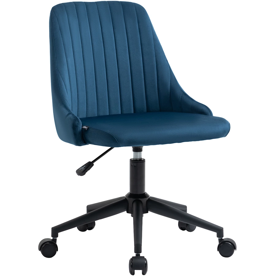 Vinsetto Bürostuhl ergonomisch geformt, high-end gaslift Blau