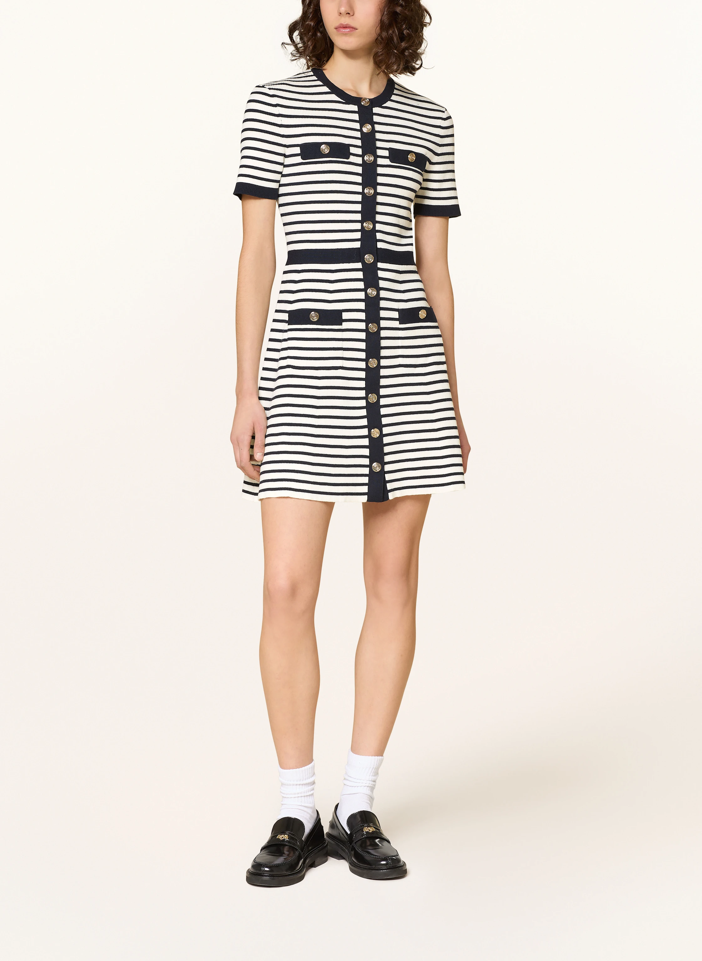 maje Strickkleid