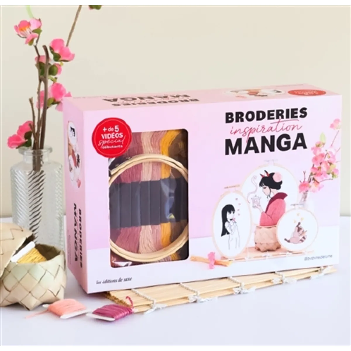 Broderies inspiration manga