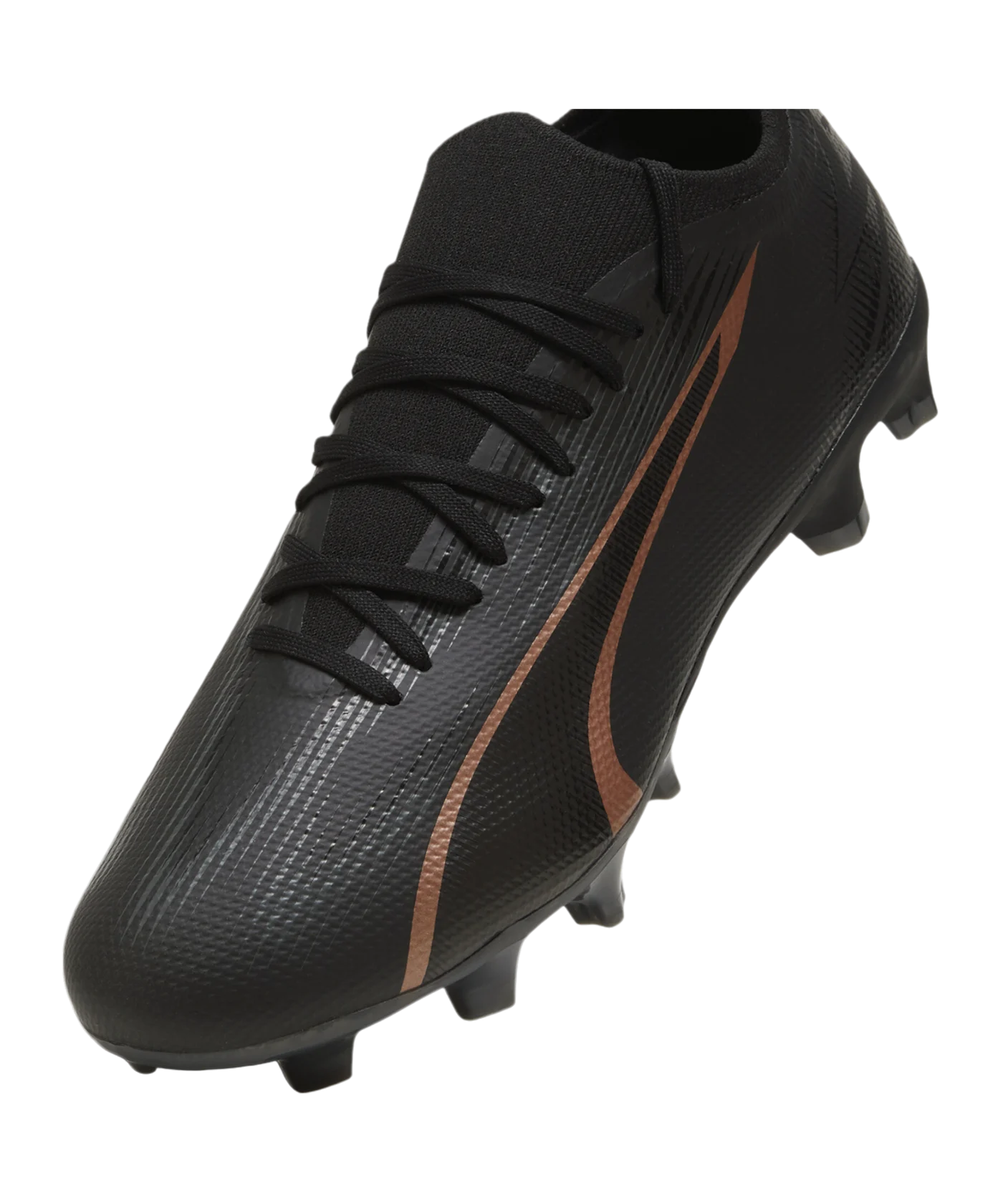 PUMA ULTRA Match FG/AG Eclipse Schwarz Weiss F02