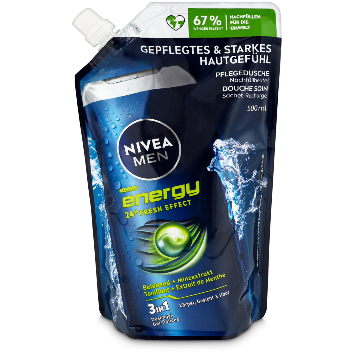Nivea Pflegedusche Energy Refill