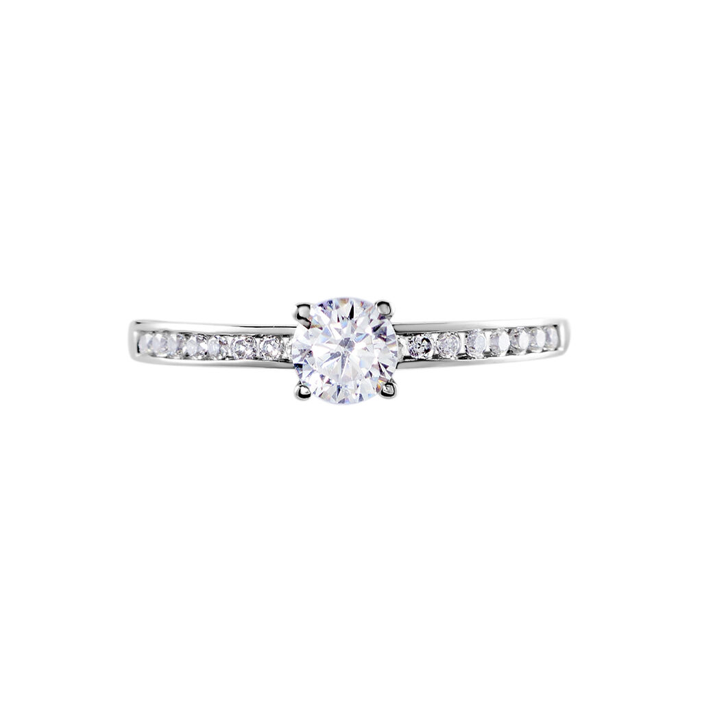 Bague Harem Or Blanc Oxyde
