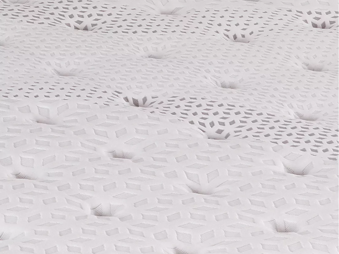 Matelas 180 x 200 cm hybride ressorts ensachés accueil mémoire de forme ép.27cm - ATLANTIDE de YSMÉE