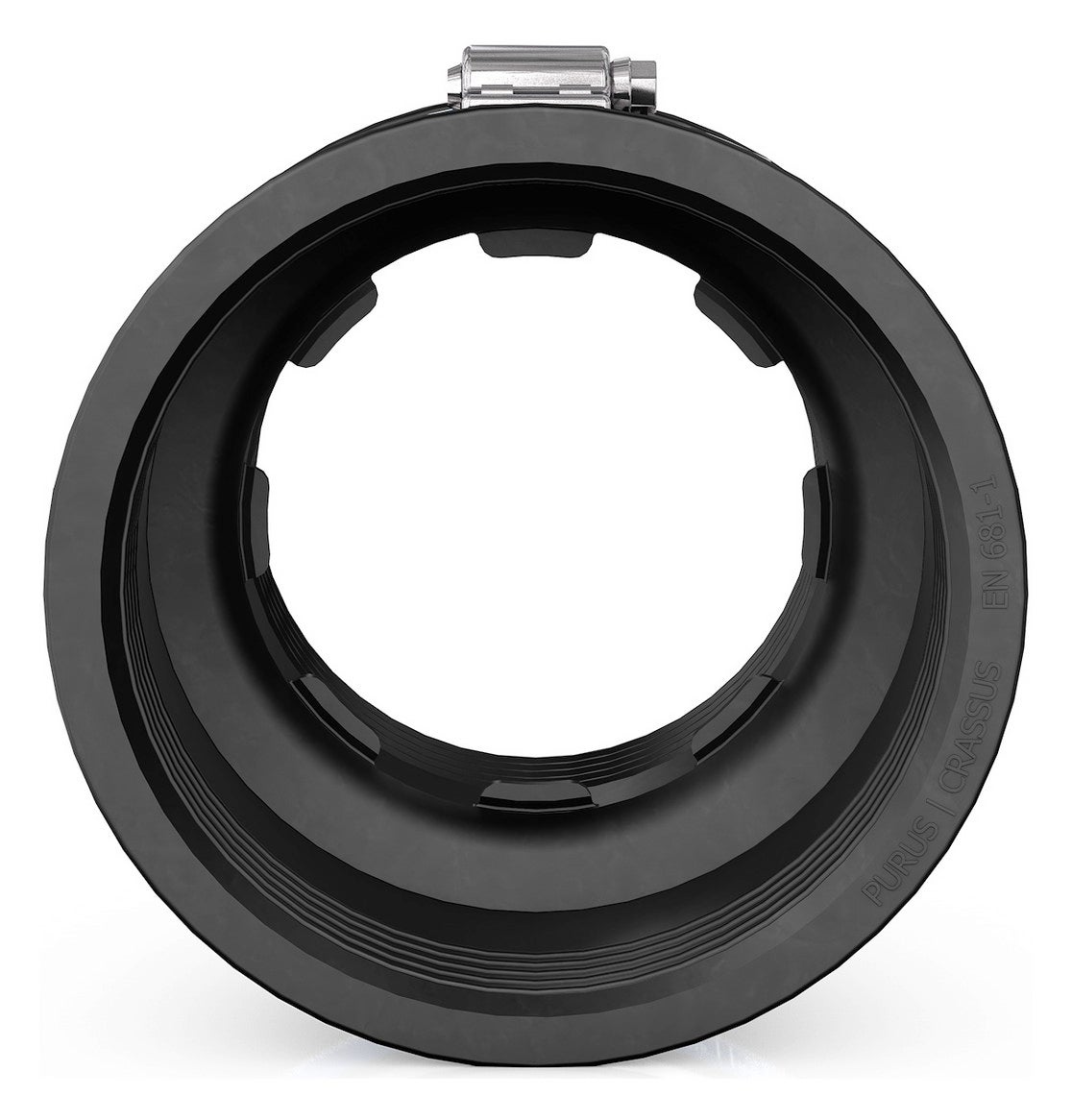 CRASSUS adapterkoppeling CAC 1155, CRA12052, externe adapter voor het aansluiten van twee afvalwaterleidingen met verschillende buitendiameters