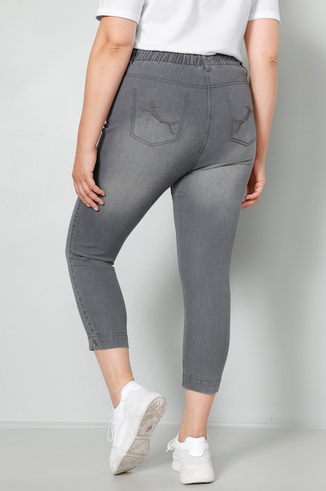 7/8-Jeggings, Elastikbund