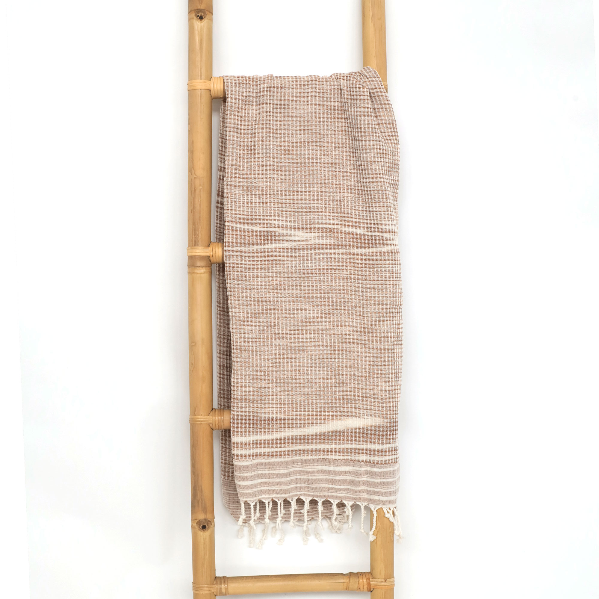Hamamtuch 'Sihirli', zimt, L 190 cm, B 90 cm von fischer's lagerhaus