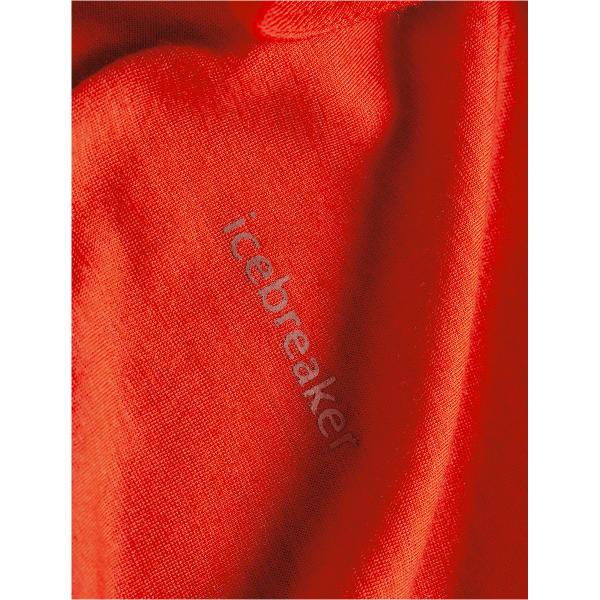 T-shirt randonnée ICEBREAKER M ZONEKNIT SS TEE LAVA/GRAPE/CB