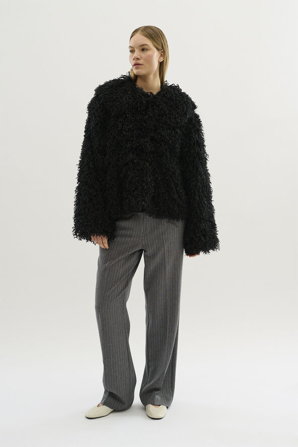 Karen by Simonsen KBSpencer Fur Jacket Meteorite