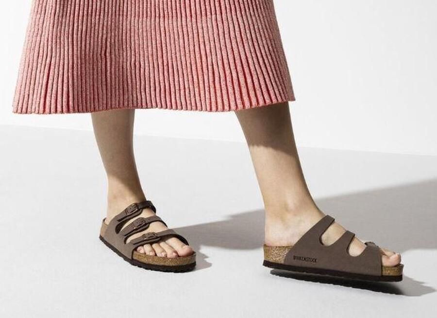 Birkenstock Bruine Slippers Comfortabel Stijlvol