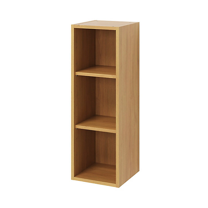 Caisson haut de cuisine GoodHome Caraway Chêne H. 90 cm x l. 30 cm