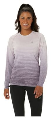 Maillot manches longues Asics Seamless Violet/Rose Femme