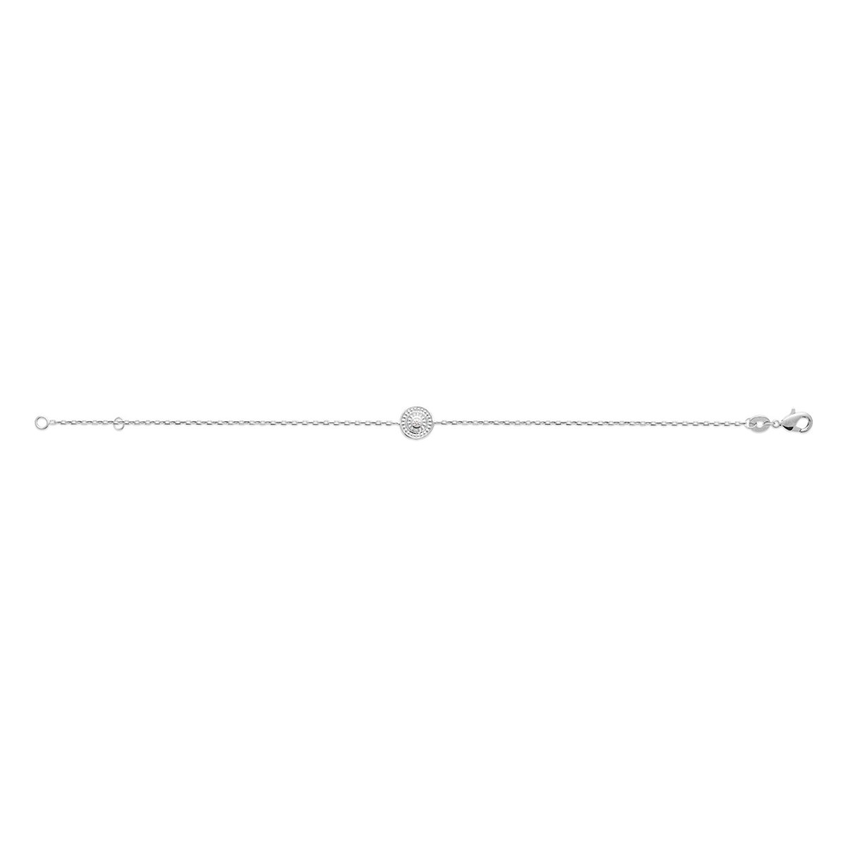 Bracelet Brillaxis Argent Rhodié Oz