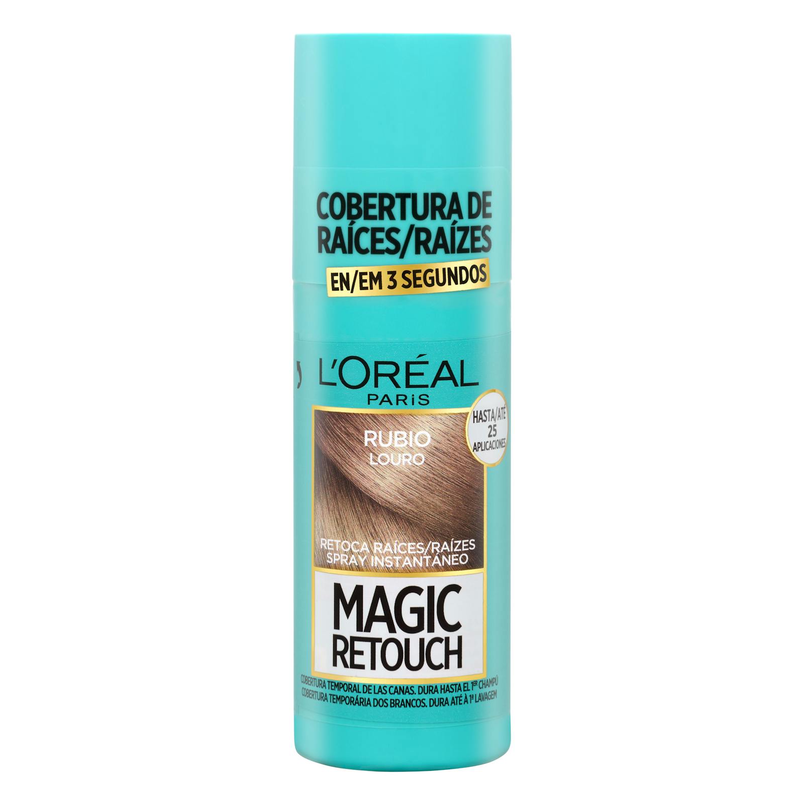 Retouche racines instantanée avec Magic Retouch blonde
