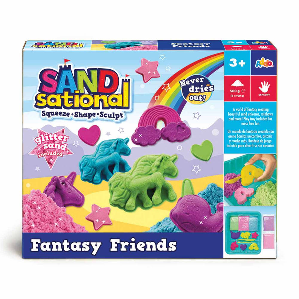 Sandsational fantasie vrienden magisch zand
