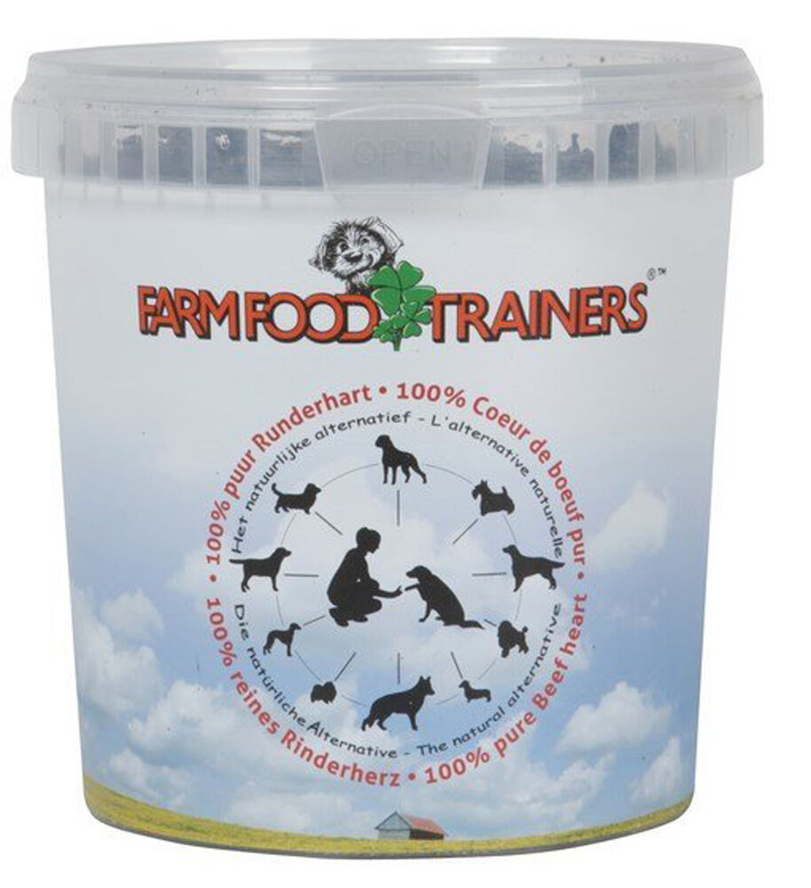 Farm Food Trainers  - Hondensnack - 333 Gram - Runderhart
