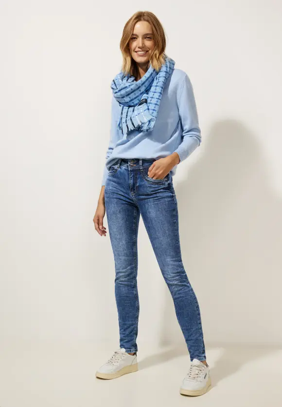 Slim Fit Jeans - authentic indigo wash