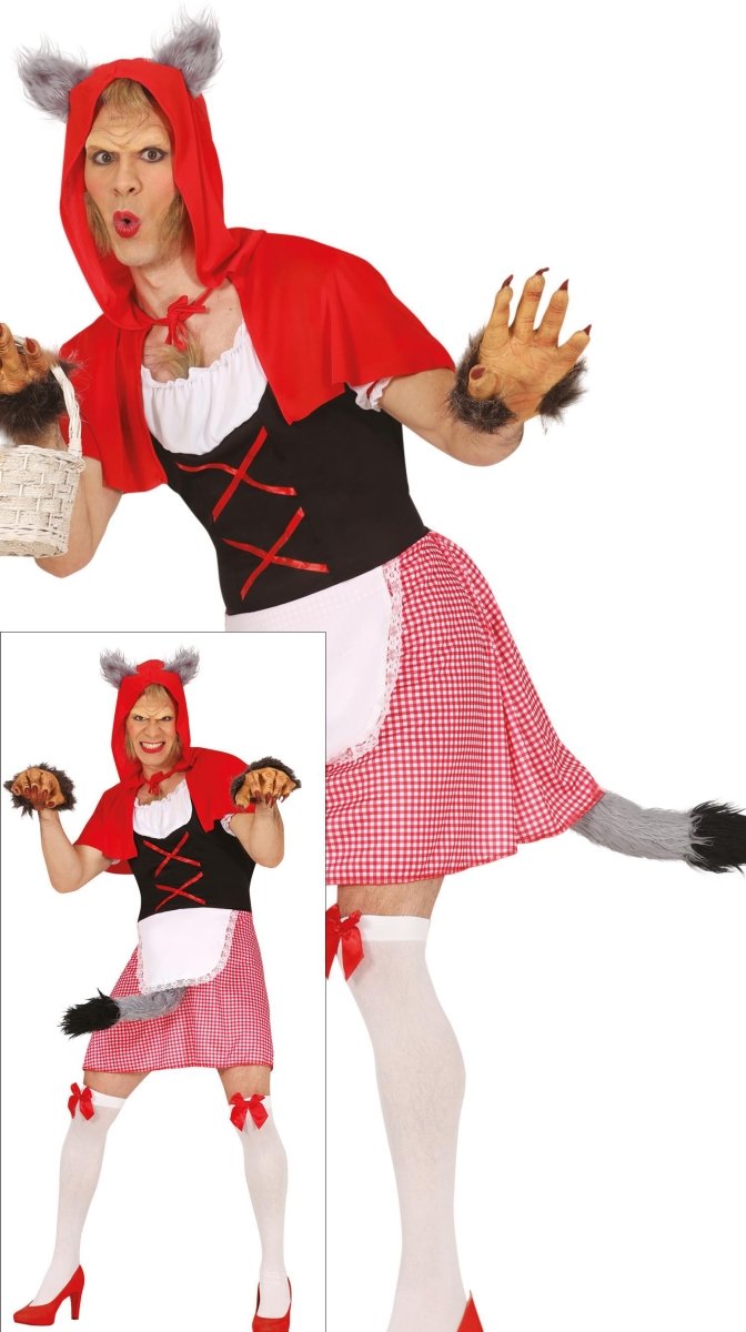 Roodkapje Kostuum Heren
