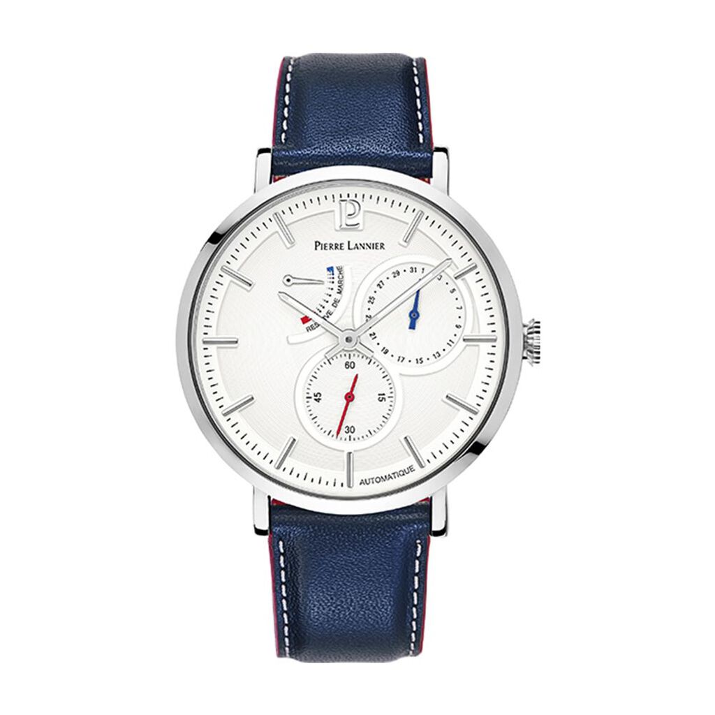 Montre Pierre Lannier Evidence Blanc
