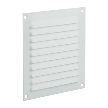 Renson Ventilatierooster Opbouw Aluminium Wit 150 x 150 mm