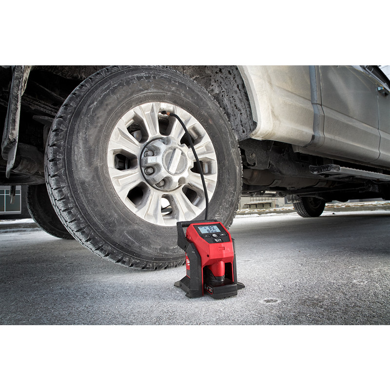 Milwaukee M12 BI-0 accu bandencompressor (body) 12V Li-ion