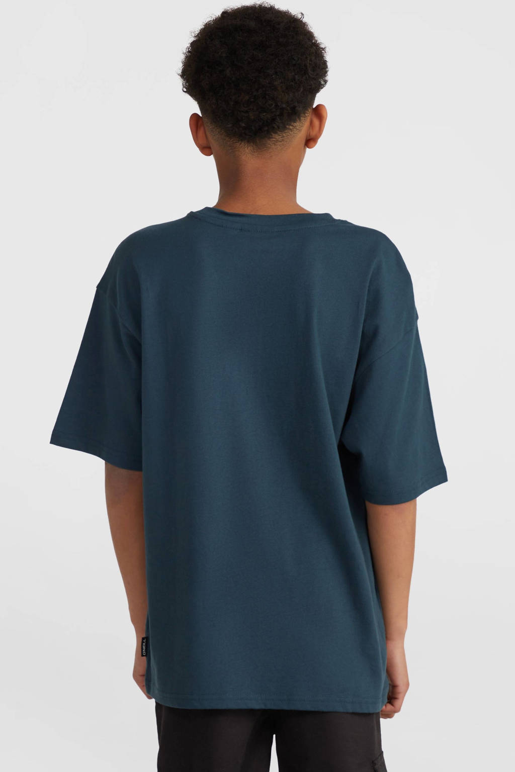 O'Neill T-shirt met printopdruk staalblauw