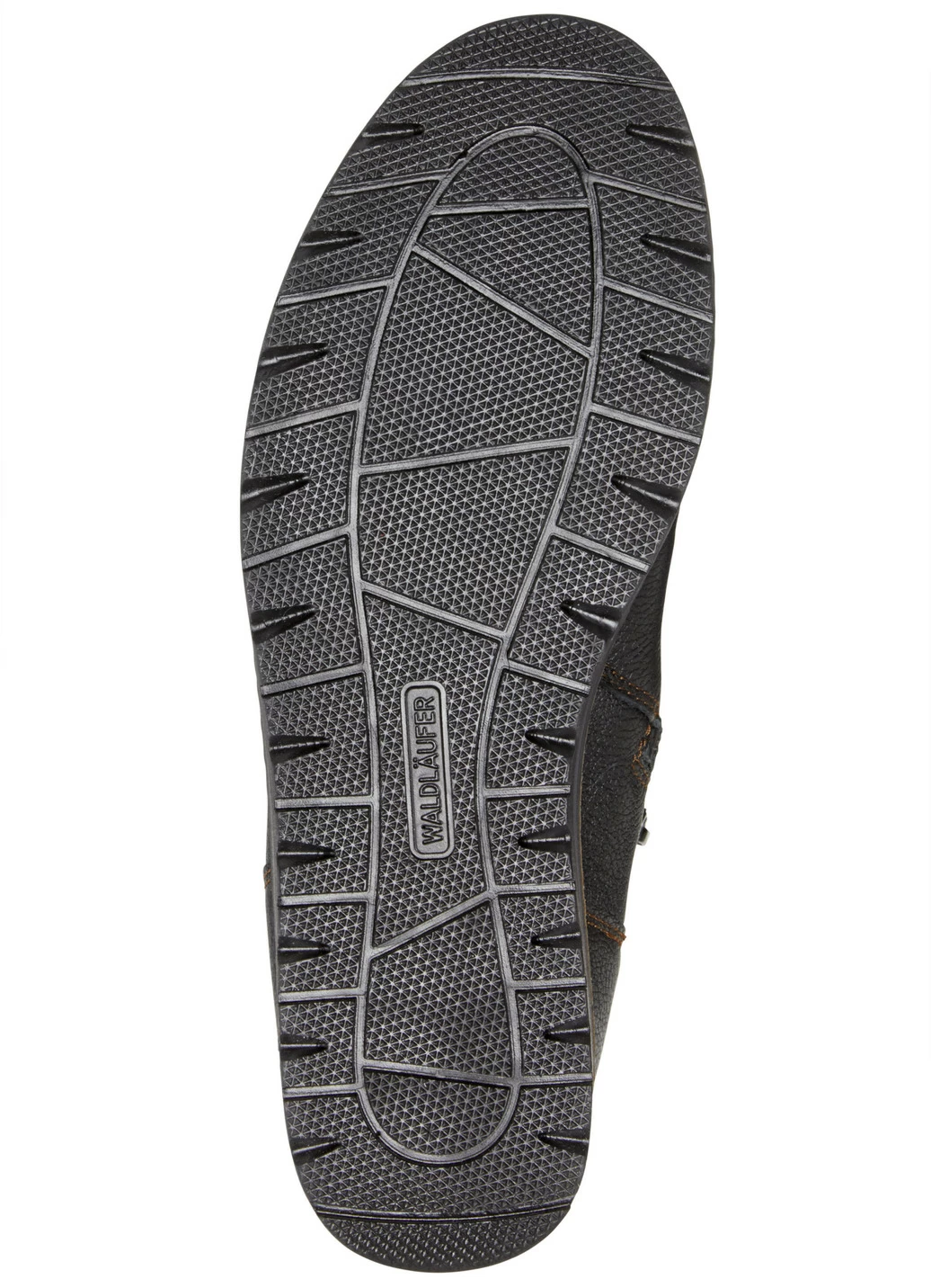 Waldläufer Schnür-Stiefelette mit Warmfutter aus reiner Baumwolle