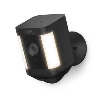 Ring Spotlight Camera Plus Battery Zwart