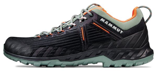 Chaussures d'Approche Mammut Alnasca Knit III Low Vert/Noir
