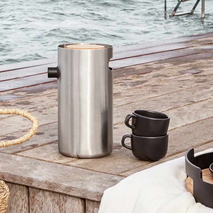 Eva Solo - Nordic Kitchen Pumpthermoskanne, Edelstahl