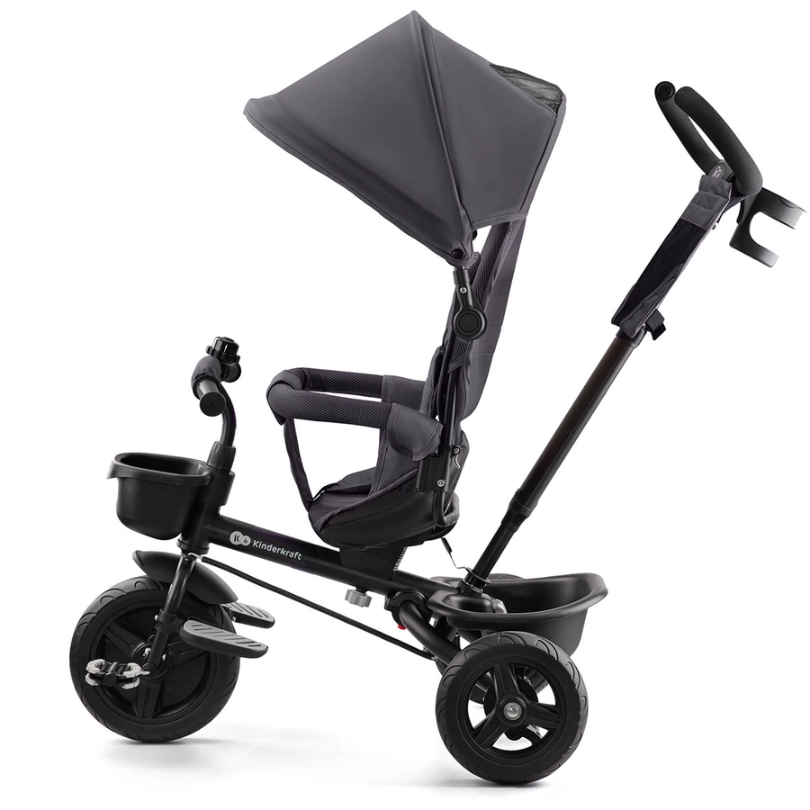 Kinderkraft 6 in 1 Dreirad Aveo, Malachite grey
