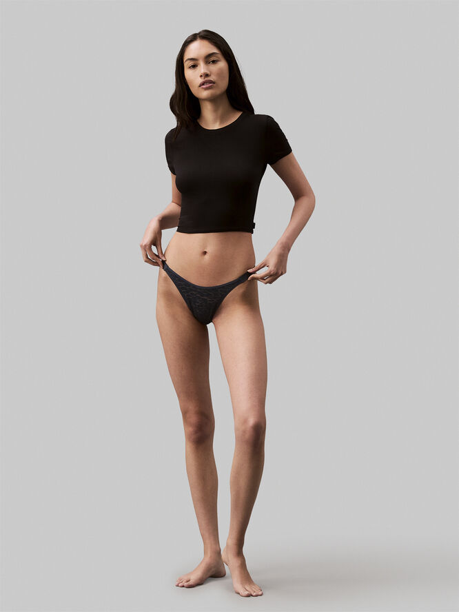 Calvin Klein DIPPED STRING THONG Ink