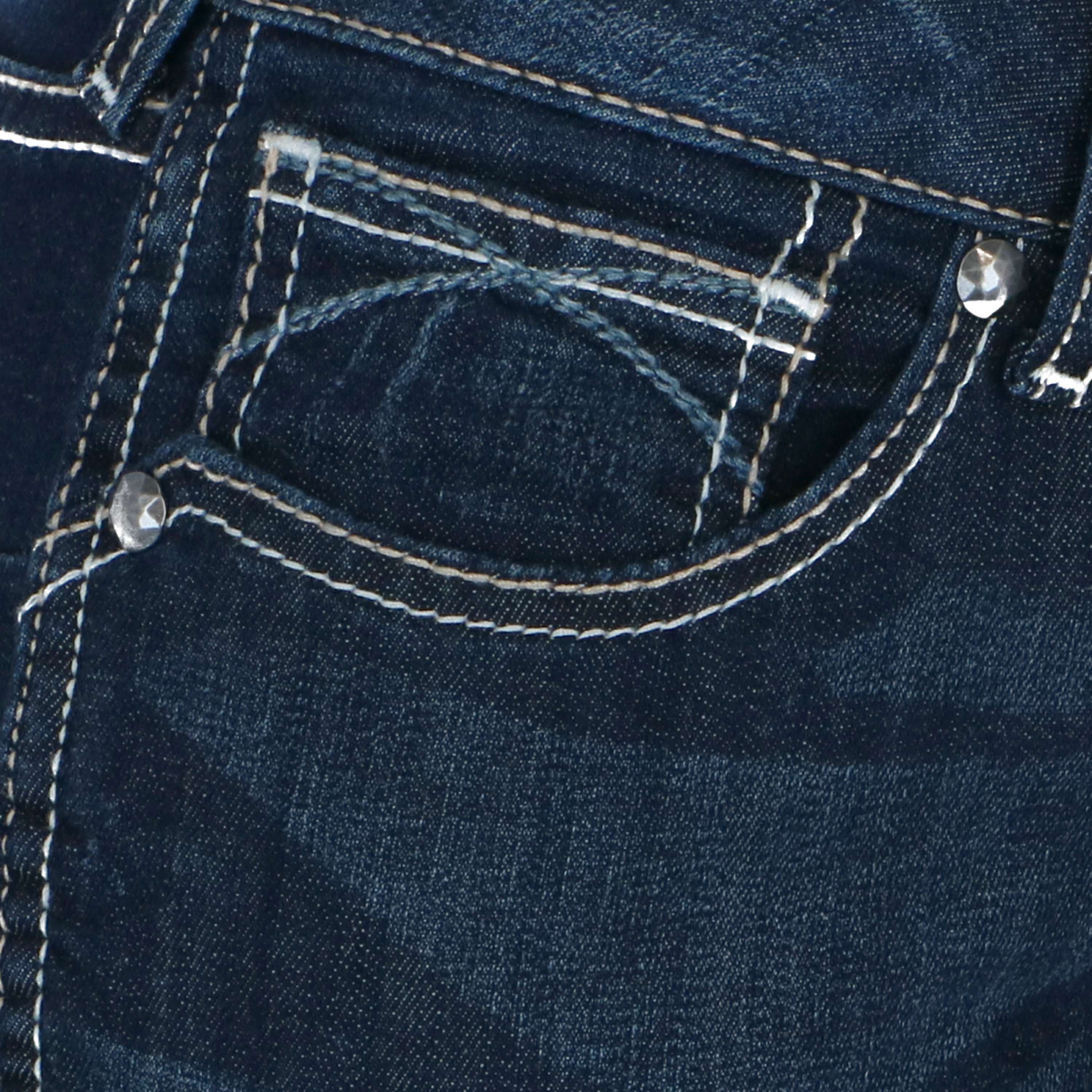 Ariat Western Denim R.E.A.L. Med Rise Skinny Ella Woman's Celestial