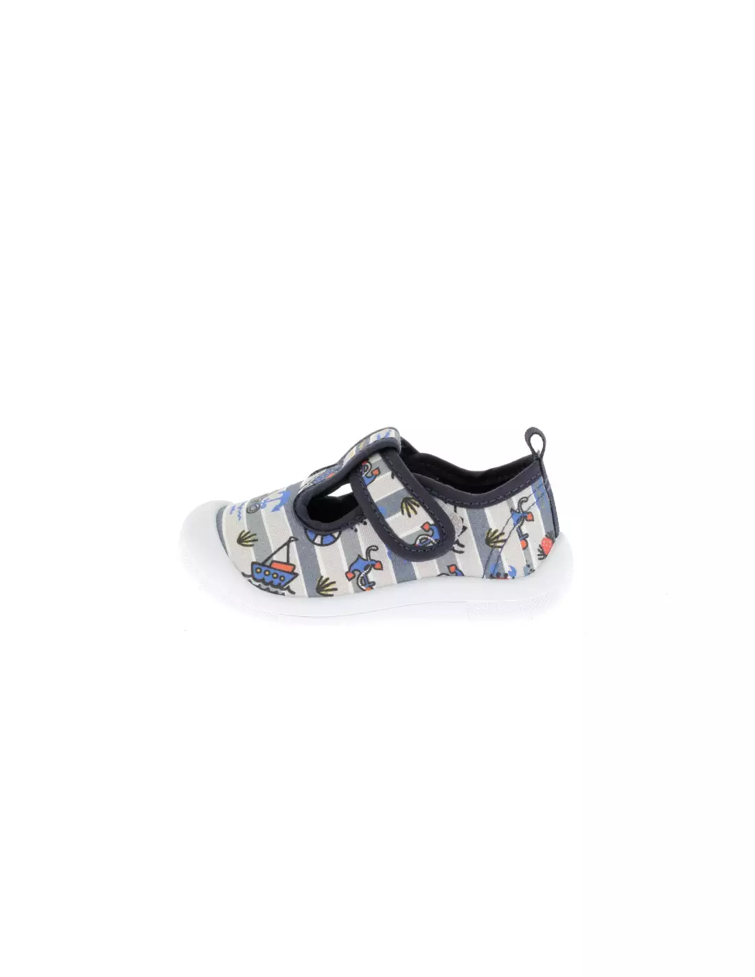 HAPPY BEE B943573 - Baskets GRY/NAV