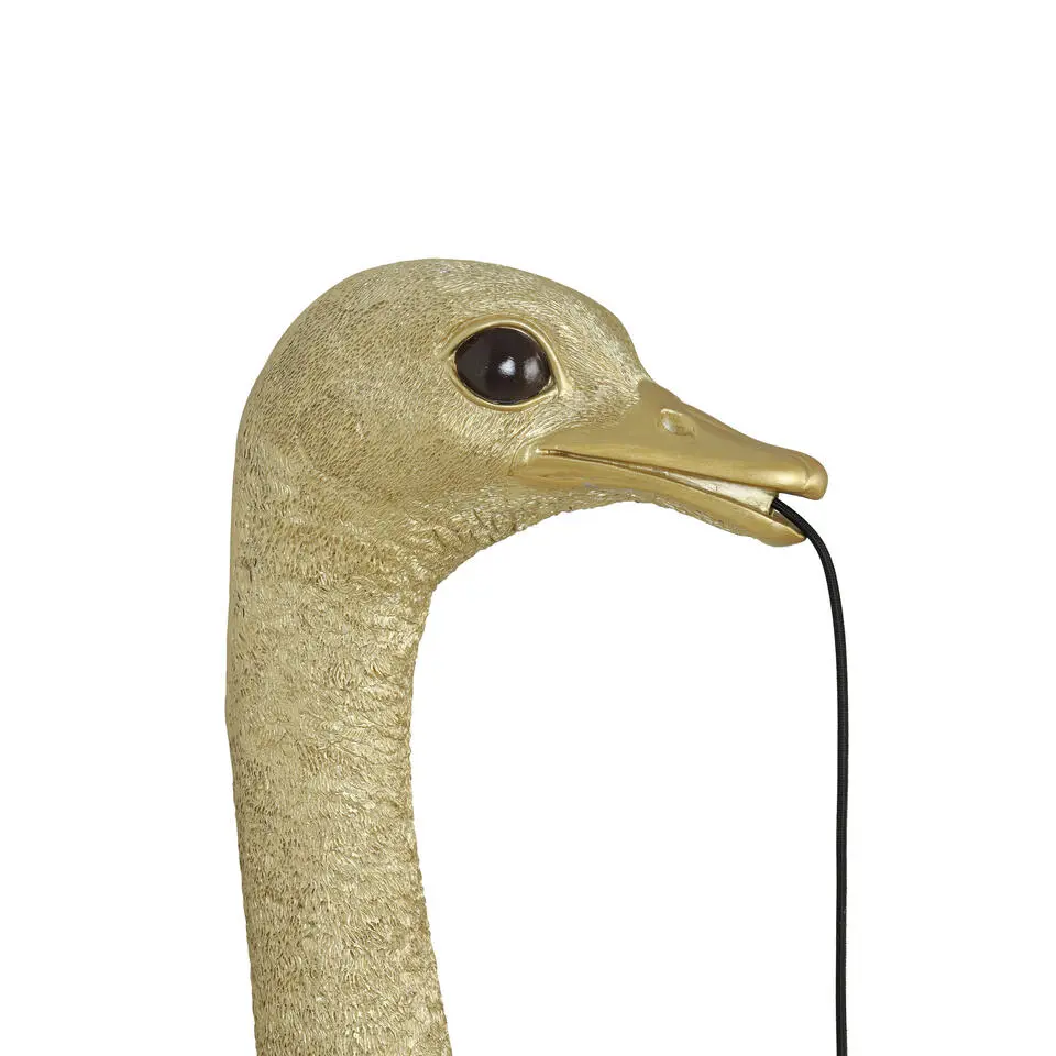 Wandlamp Ostrich - Goud - 18x15,5x57,5cm