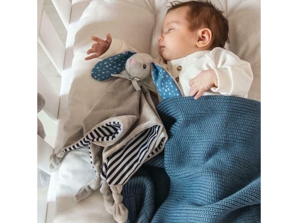 Whisbear Whisbear DouDou teppe Cuddly Bunny grå