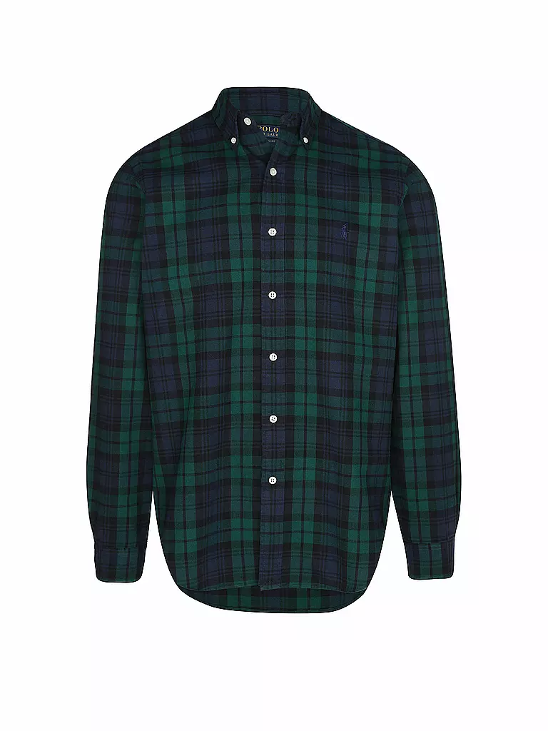 POLO RALPH LAUREN Hemd Classic Fit dunkelgrün
