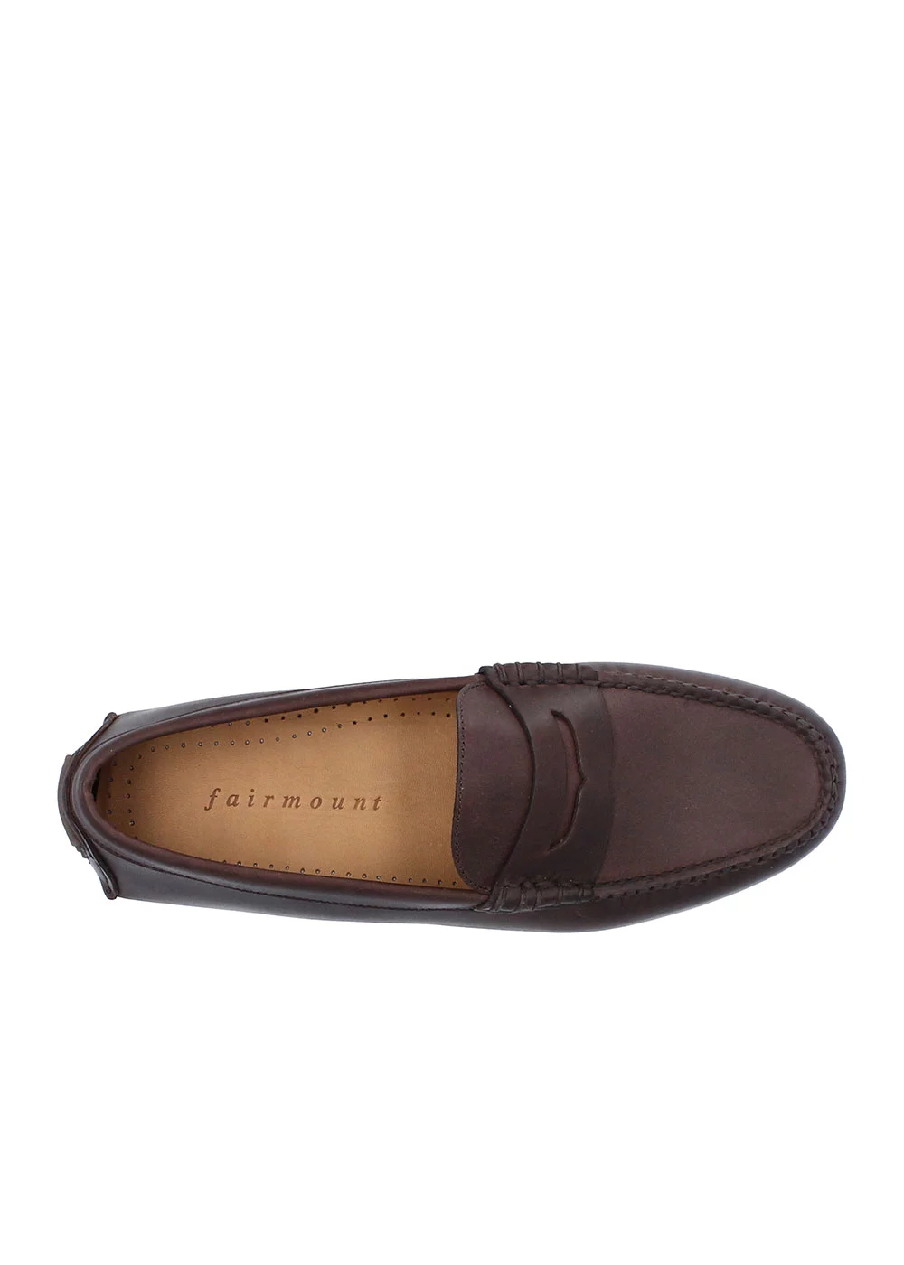 MOCASSIN DRIVER CUIR MARRON FONCE